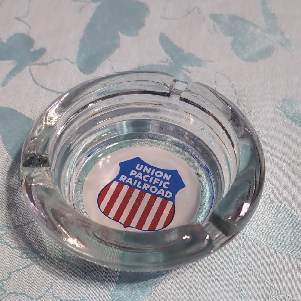 Clear Glass Ashtray